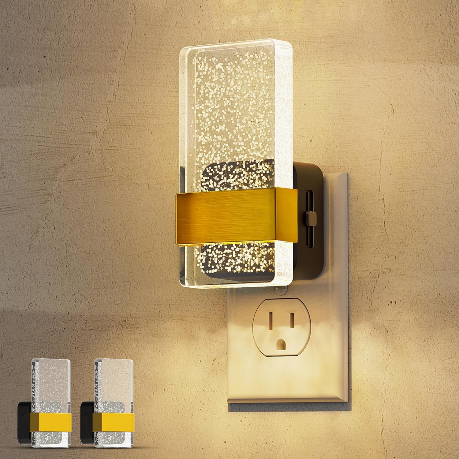 L_LOHAS_LED_Night_Lights_Plug_Into_Wall,_2_Pack_Plug_in_Night_Light_LED_with_Dusk_to_Dawn_Sensor,_0-100LM_Dimmable_Nightlight,_Wall_Sconce-Style_Design_Nightlights_for_Bathroom,_Hallway,Stairway,Gift