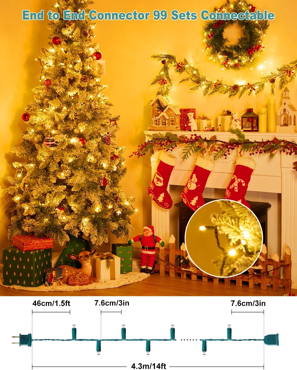 Brightown_LED_Christmas_String_Lights,_14_Feet_50LEDs_Clear_Mini_Lights_Plug_in,_Connectable_Christmas_Tree_Lights_for_Indoor_Outdoor_Bedroom_Wreath_Garland_Holiday_Party_Wedding_Christmas_Decoration