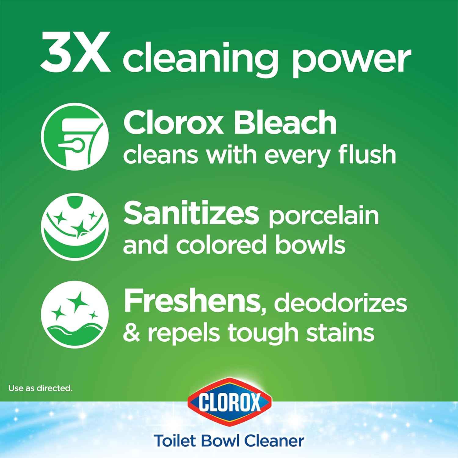 Clorox Ultra Clean Toilet Tablets Bleach