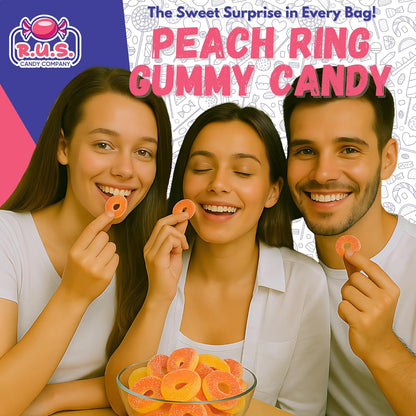 Peach_Ring_Gummies_8_oz_Bag_–_Fruity_Gummy_Candy_–_Fresh,_Soft_&_Chewy_–_Party,_Snack,_Candy_Buffet_–_by_RUS_Candy_Company_(Peach)_(1_Pack)