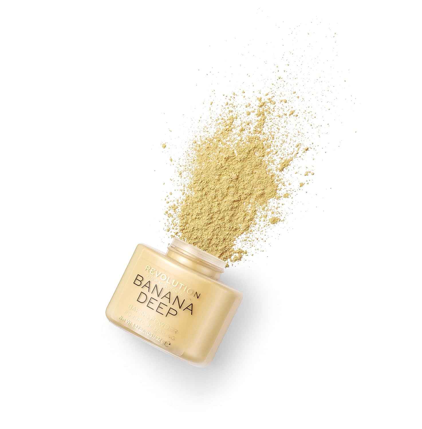 Revolution, Loose Baking Powder, Makeup Setting Powder, Long-Lasting Coverage, Mattifies & Reduces Shine