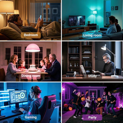 TJOY_4_Pack_Smart_Light_Bulbs,_Bluetooth_WiFi_Led_Bulb_Work_with_Alexa_&Google_Assistant,_RGB_Color_Changing_Alexa_Bulbs,_Music_Sync,_2700K-6500K,_9W(60W_Equivalent),_A19_E26_800LM,_2.4Ghz_WiFi_only