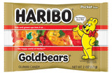 HARIBO Goldbears Gummi Candy 22.8 oz Tub 54 Packs Assorted Flavors Snack Bonbon