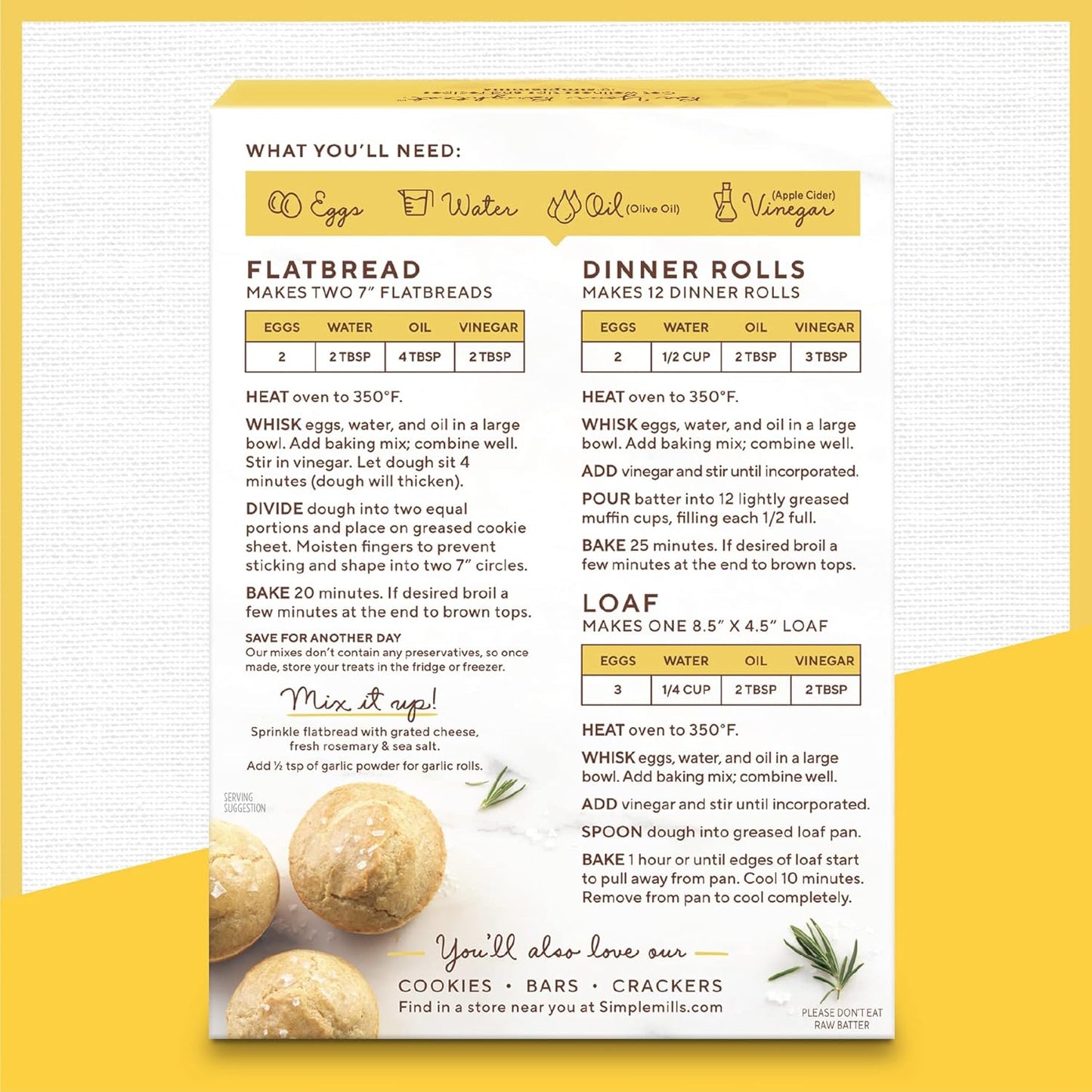 Simple_Mills_Almond_Flour_Baking_Mix,_Artisan_Bread_Mix_-_Gluten_Free,_Plant_Based,_Paleo_Friendly,_10.4_Ounce_(Pack_of_1)