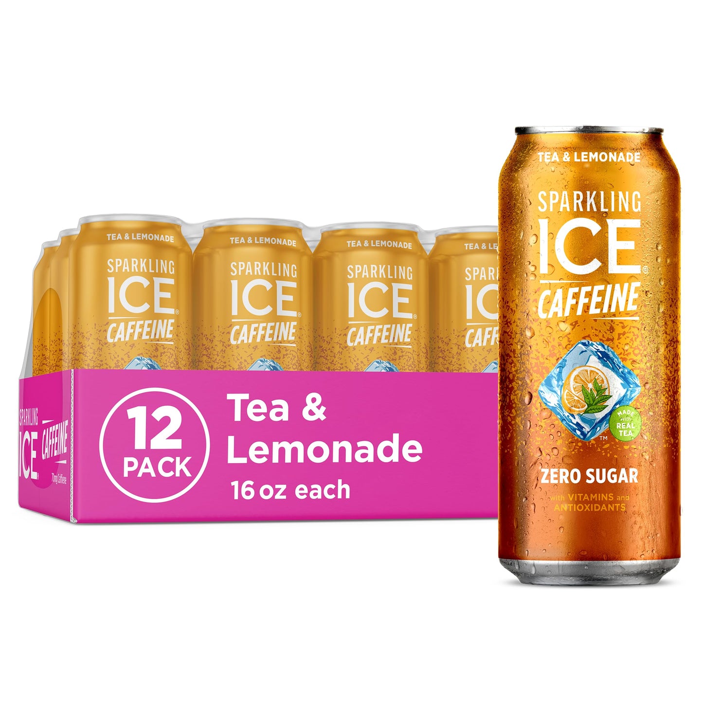 Tea + Lemonade - 16 Fl Oz (Pack of 12)