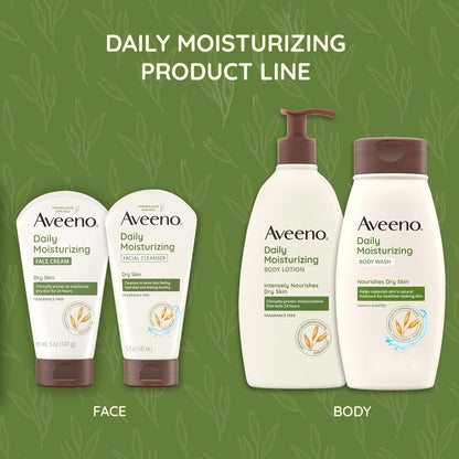 Aveeno_Daily_Moisturizing_Facial_Cleanser_for_Dry_Skin,_Gentle_Face_Cleanser_with_Soothing_Oat_for_Skin_that_Feels_Soft_&_Supple,_Removes_Dirt,_Oil_and_Impurities,_Fragrance_Free,_12_FL_OZ