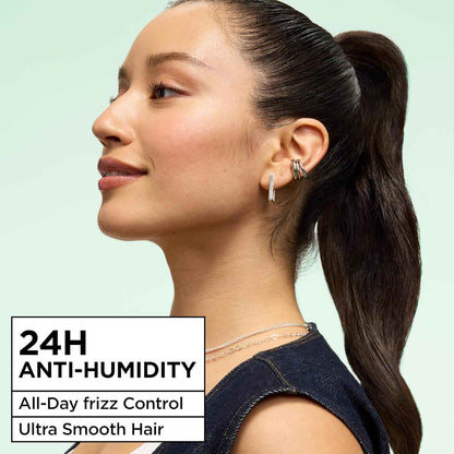Garnier Fructis Style Sleek and Shine Anti-Humidity Hairspray, Ultra Strong Hold, Frizz Protection 8.25 Oz