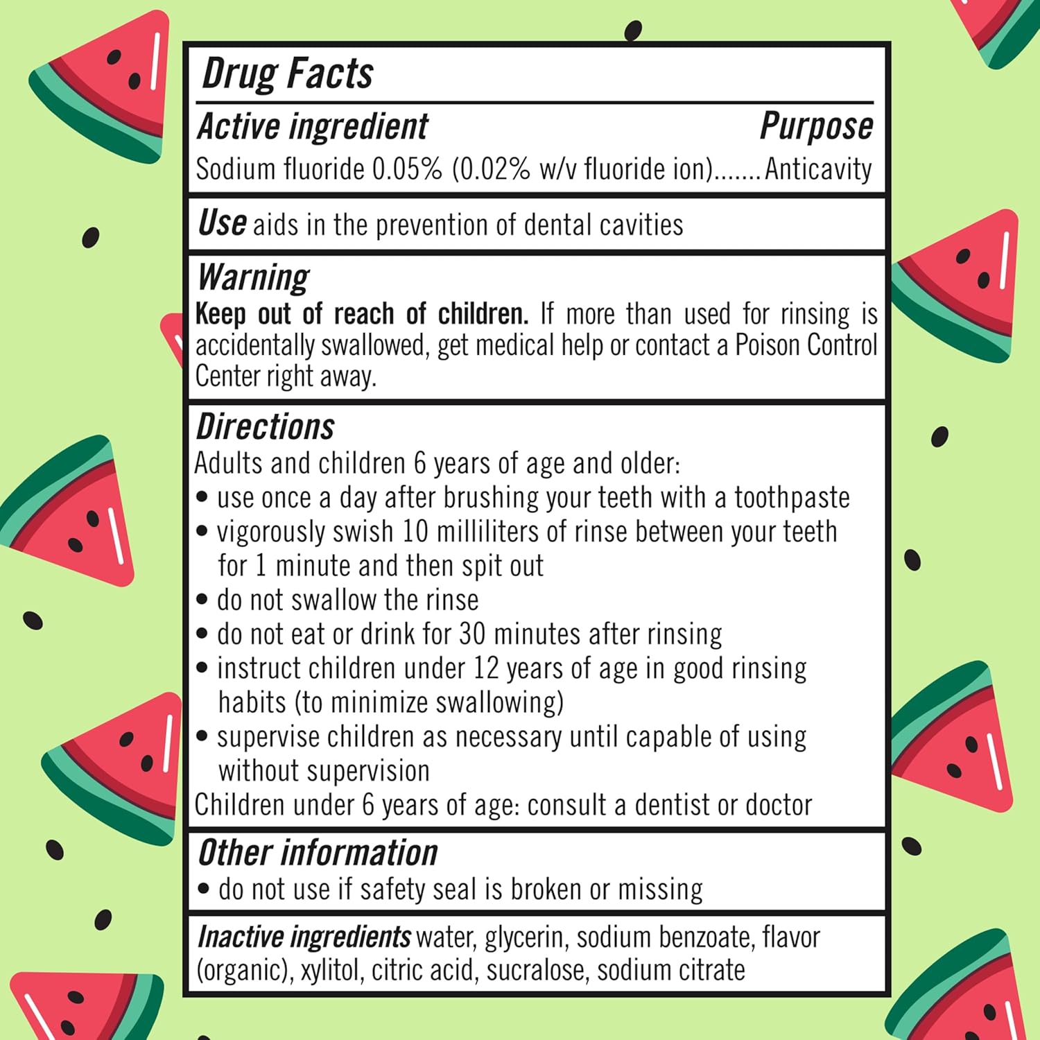 TheraBreath_Kids_Mouthwash_with_Fluoride,_Organic_Wacky_Watermelon,_Anticavity,_16_fl_oz_(2_Pack)
