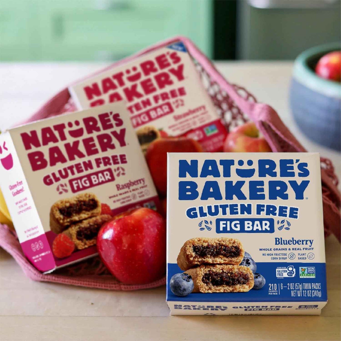 Nature’s Bakery Gluten Free, Real Fruit, Vegan, Non-GMO, Snack bar