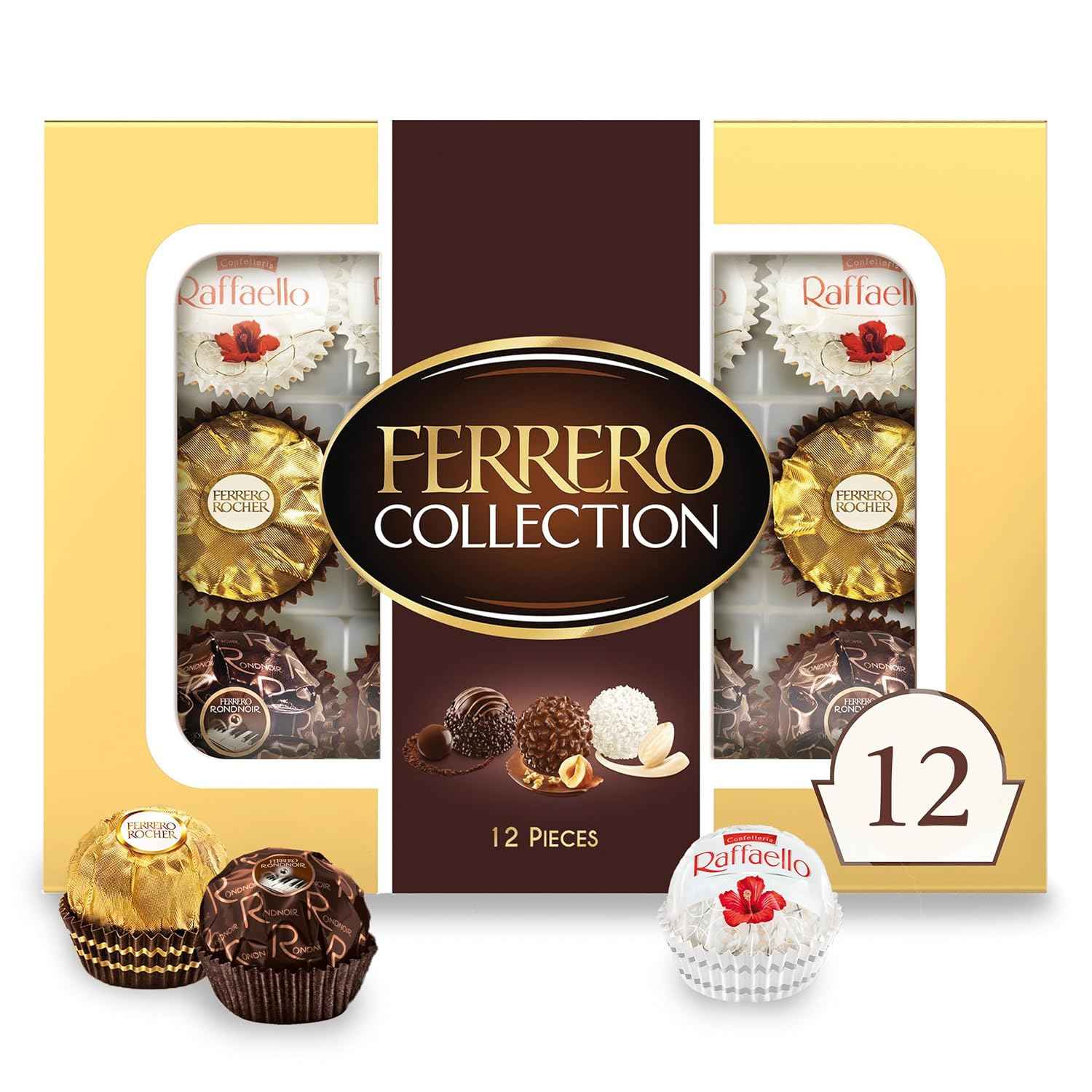 Ferrero Collection Gourmet Gift Box, Dark Chocolate and Coconut