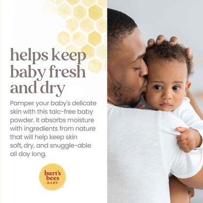 Burt's Bees Baby Dusting Powder, 100% Natural Origin Baby Powder Talc-Free