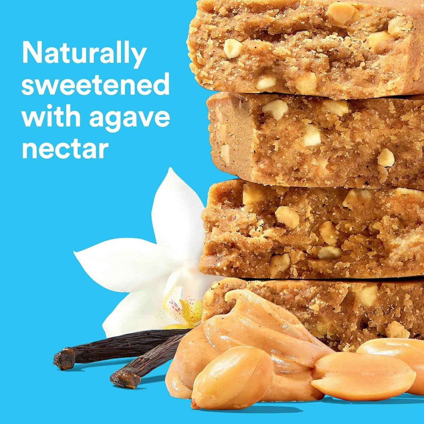 RXBAR High Protein Bars, Gluten Free, Protein Snacks, Vanilla Peanut Butter
