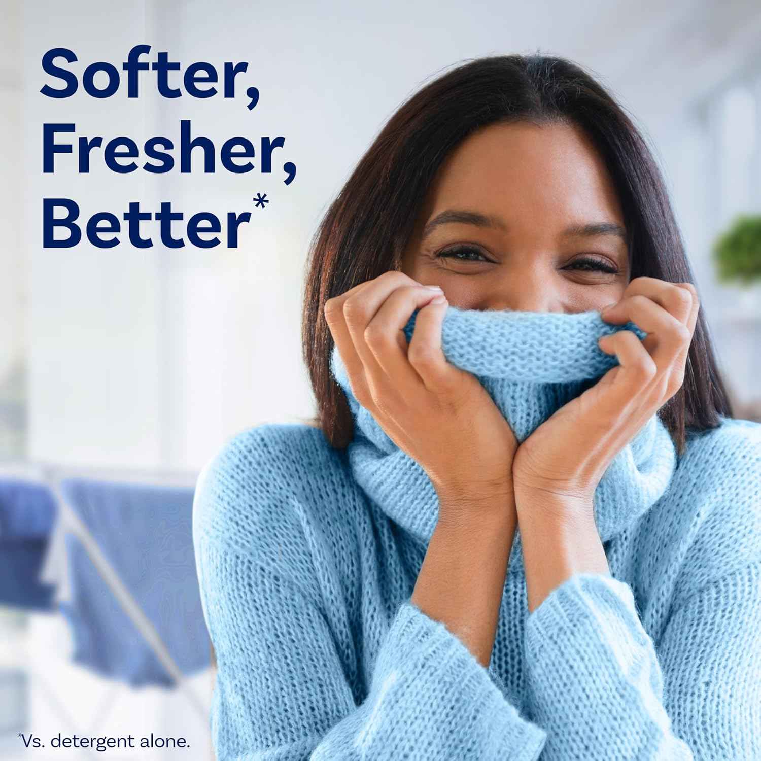 Downy Soft, 2 in 1 Soft and Fresh Liquid Fabric Softener, Cool Cotton, 100 fl oz, 136 Loads, Fabric Conditioner Liquid provides softness and freshness for fabrics
