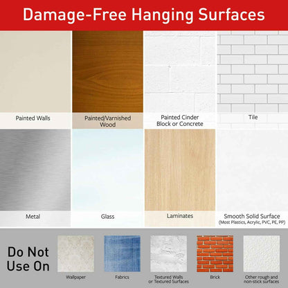 Command Medium Designer Hooks, Damage-Free Hanging Wall Hook with Adhesive Strips, No Tools Great for Hanging, Organization and Storage, Holds up to 3 lb