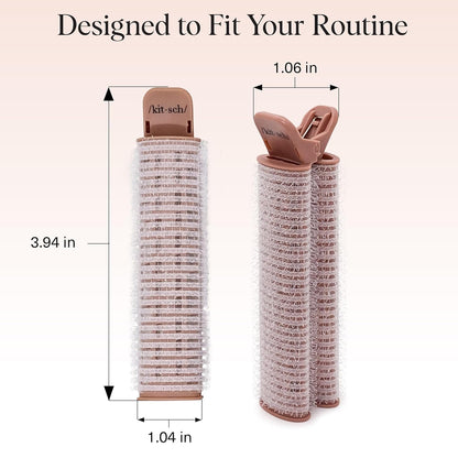 Kitsch_Volumizing_Hair_Clips_for_Women_-_Hair_Rollers_for_Volume_&_Curls_-_Volumizing_Hair_Products,_Hair_Roller_Clips_for_Effortless_Curls_That_Last_-_2pc,_Terracotta