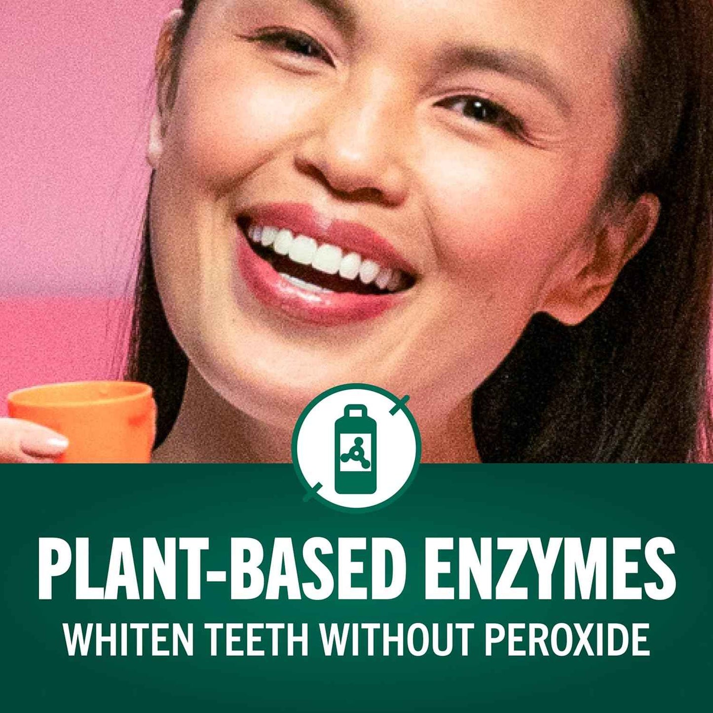 TheraBreath Whitening + Oil Blend Oral Rinse, Alcohol-Free & Peroxide-Free Mouthwash Helps Whiten Teeth & Freshen Breath, Smooth Mint, 16 Fl Oz