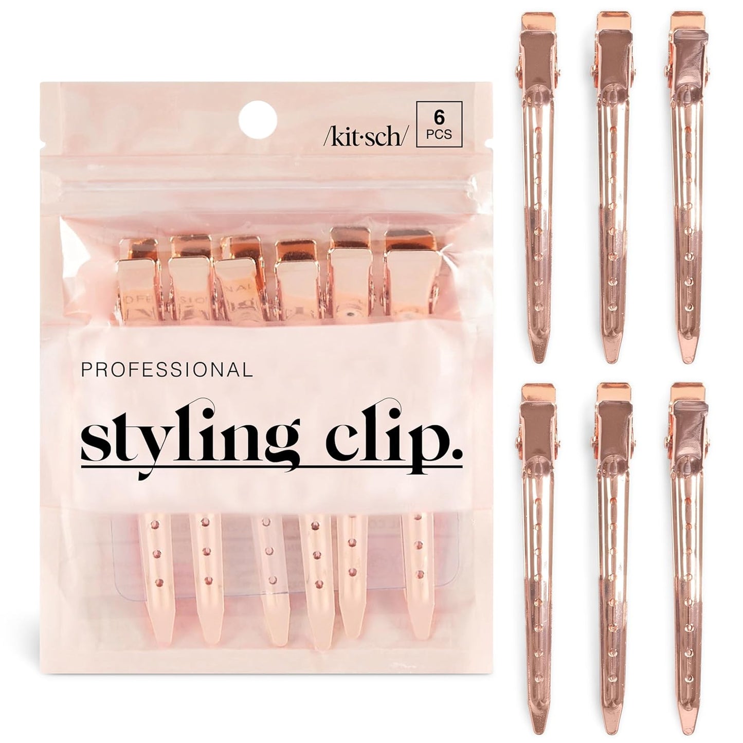 Kitsch_Professional_Alligator_Clips_for_Hair_Styling_–_3.5"_Aluminum_Hair_Sectioning_Clips_for_Salon_&_Makeup_Application_|_Ideal_Gifts_for_Women_–_Rose_Gold,_6_Pcs