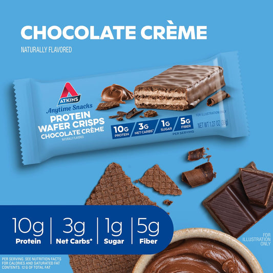 Atkins_Chocolate_Creme_Protein_Wafer_Crisps,_Protein_Dessert,_4g_Net_Carb,_1g_Sugar,_High_in_Fiber,_Keto_Friendly,_5_Count