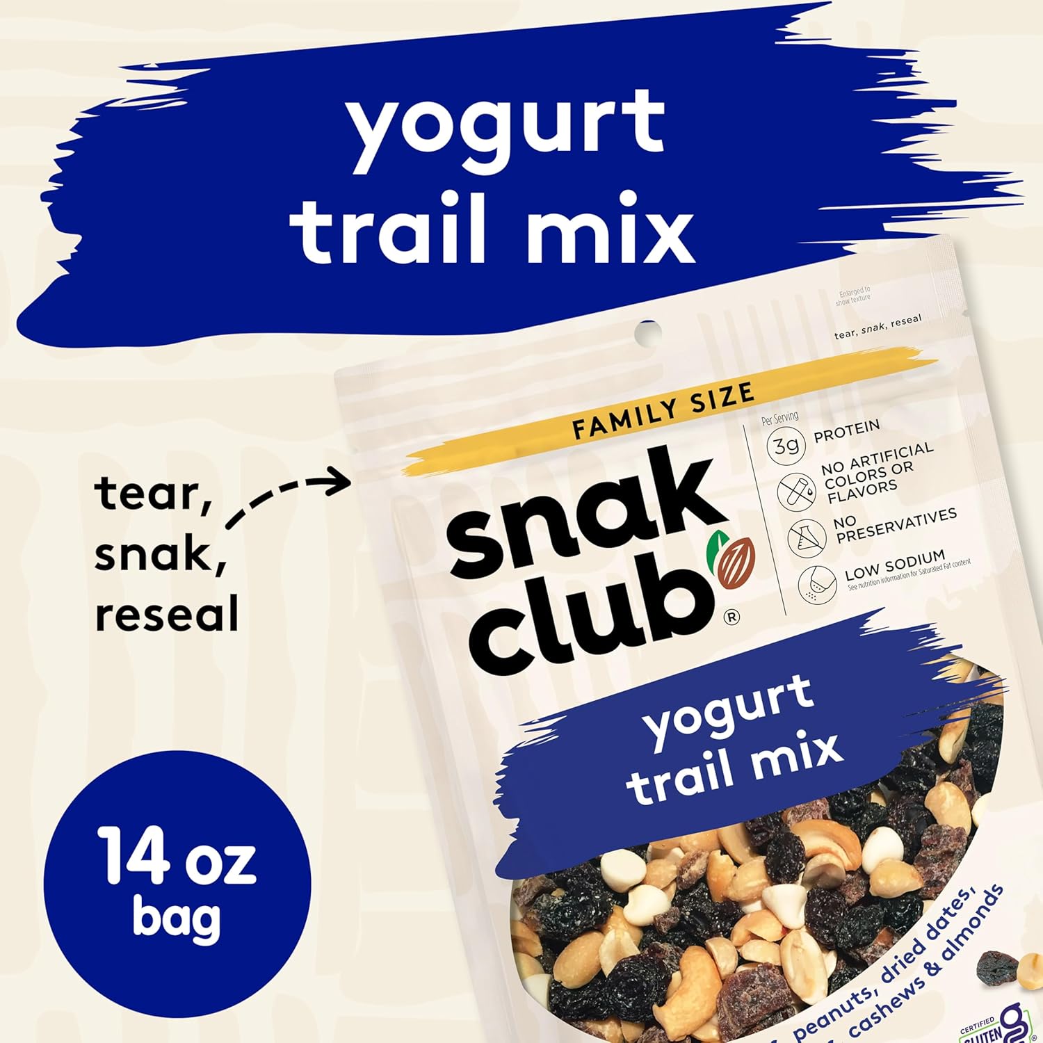 Snak_Club_Yogurt_Trail_Mix_with_Raisins,_Peanuts,_Dried_Dates,_Yogurt_Chips,_Cashews,_and_Almonds,_Gluten-Free_and_Kosher_Snack,_14_oz_Resealable_Bag