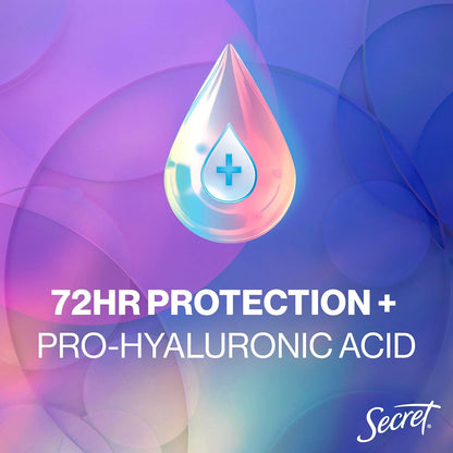 Secret_Fresh_Antiperspirant_Deodorant_for_Women,_72hr_Breathable_Sweat_&_Odor_Protection,_Instant_Freshness_&_Gentle,_PH_Balancing_Minerals,_Clear_Gel,_Refreshing_Berry_Scent,_2.6_oz_(Pack_of_2)