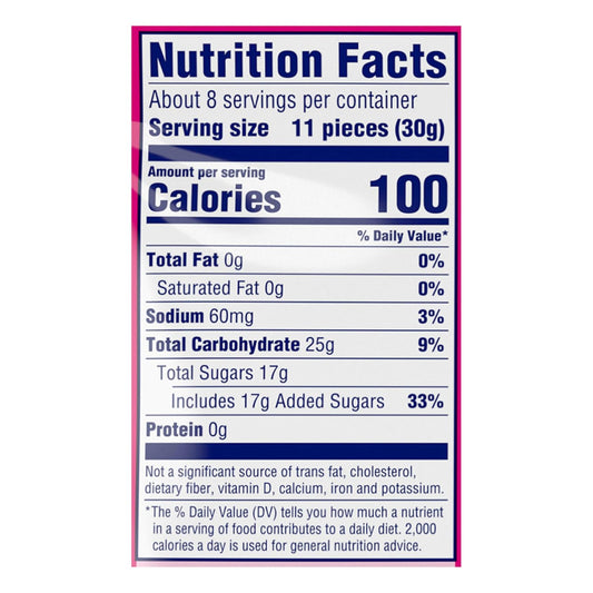 SweeTARTS_Rope_Bites_Candy,_Mixed_Fruit,_8_Ounce_Resealable_Bag
