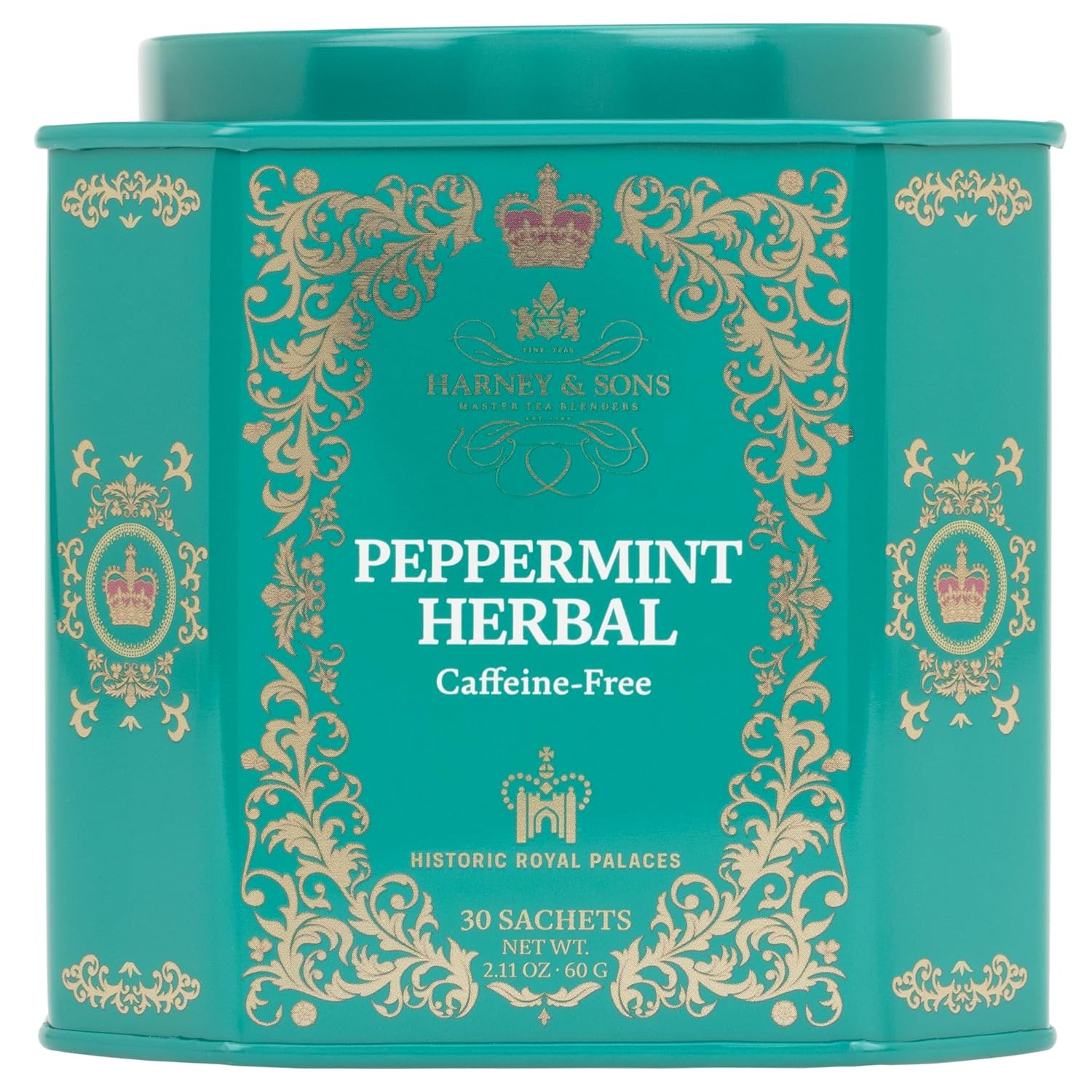 Harney_&_Sons_Peppermint_Herbal_Tea_in_Sachets,_Caffeine-Free_Herbal,_30_Sachets