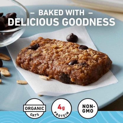 CLIF BAR Minis - Chocolate Chip - Made with Organic Oats - 4g Protein - Non-GMO - Plant Based - Snack-Size Energy Bars - 0.99 oz