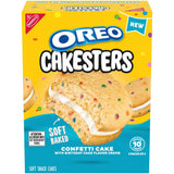 OREO Cakesters Confetti Cake Soft Snack Cakes, 5-2.02 oz Snack Packs