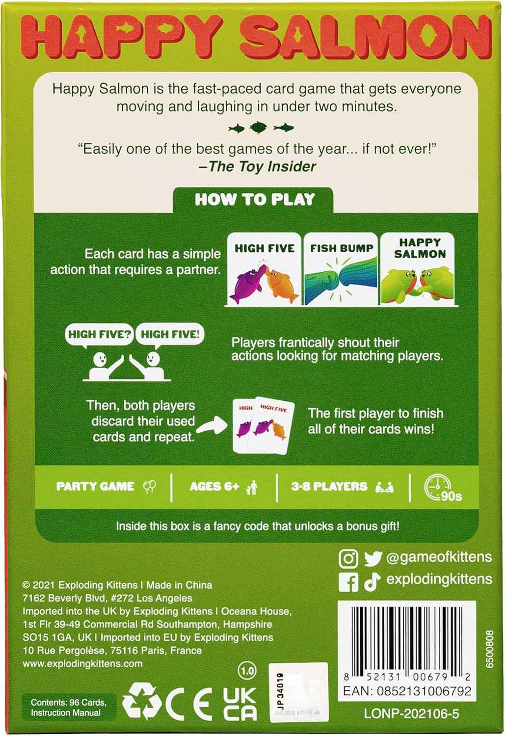 Exploding Kittens 3-8 Players - Ages 6+ - 90 Second Rounds - Easy to Learn Quick Matching Card Game - Party Game, Family Game Night, Kid and Adult Card Game
