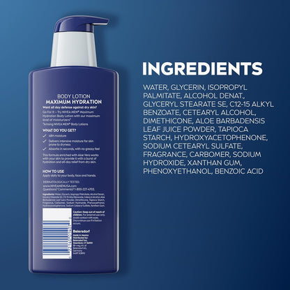 NIVEA_MEN_Real_Madrid_Limited_Edition_Design_Maximum_Hydration_48-Hour_Moisture_Body_Lotion_for_Dry_Skin,_Aloe_Vera_Lotion_for_Men,_3-in-1_Body,_Face_and_Hands,_16.9_Fl_Oz_Bottle