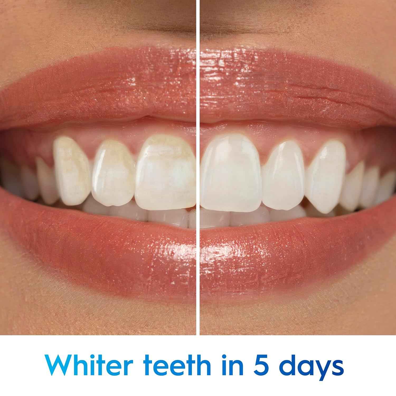 Crest 3D White Advanced, Teeth Whitening Toothpaste for Adults, Cavity Protection Fluoride Toothpaste, Strengthens Enamel, Travel Size Toiletries