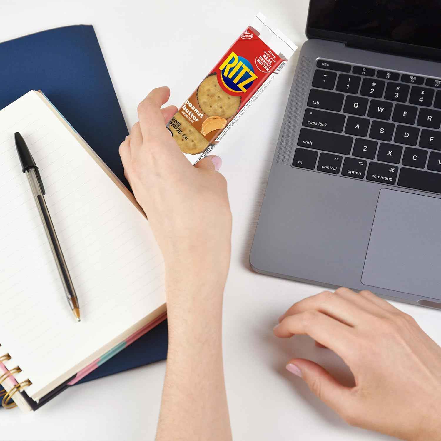 RITZ Bits Peanut Butter Sandwich Crackers, Snacks for Kids and Adults, Lunch Snacks
