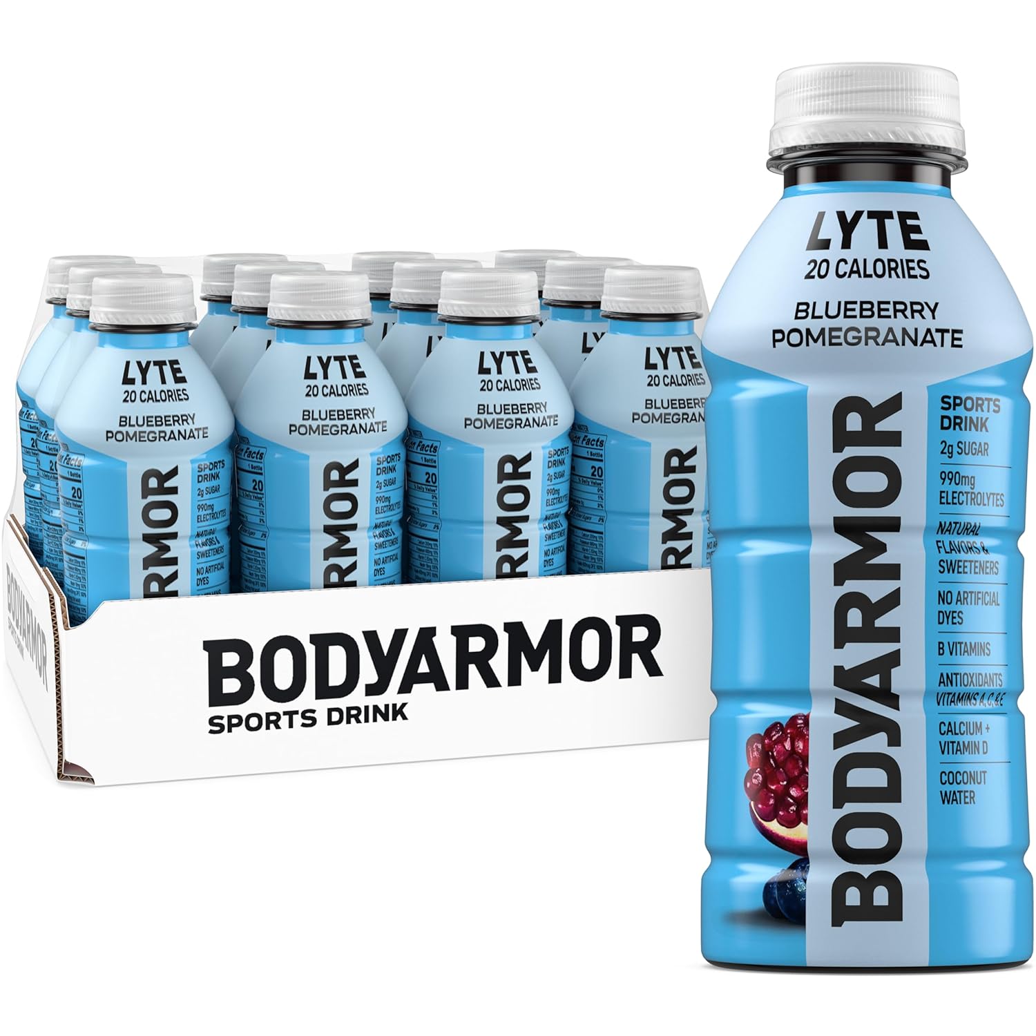 BODYARMOR_LYTE_Sports_Drink_Low-Calorie_Sports_Beverage,_Blueberry_Pomegranate,_Coconut_Water_Hydration,_Natural_Flavors_With_Vitamins,_Potassium-Packed_Electrolytes,_Perfect_For_Athletes,_16_Fl_Oz_(Pack_of_12)