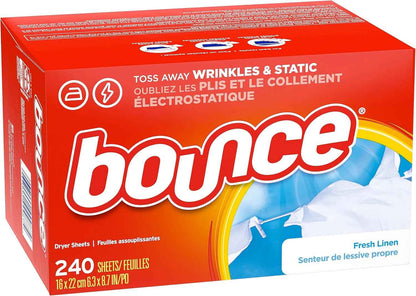 Bounce Fabric Softener Sheets, Fresh Linen Scent