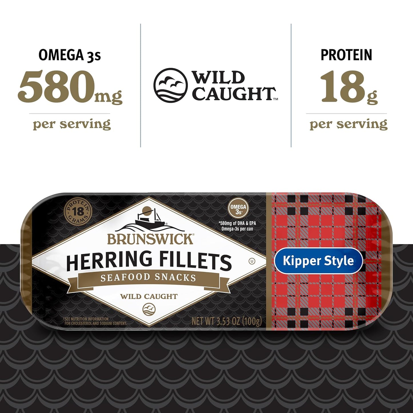 Brunswick_Boneless_Kipper_Style_Herring_Fillets,_3.53_oz_Can_-_18g_Protein_per_Serving_-_Gluten_Free,_Keto_Friendly_-_Great_for_Pasta_&_Seafood_Recipes