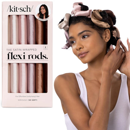 Kitsch_Satin_Hair_Curlers,_Heatless_Curling_Rod_-_Flexi_Rod_for_Heatless_Curls_Overnight_for_Women,_Comfortable_Hair_Curlers_to_Sleep_In_for_Frizz-Free,_No_Heat_Damage_Styling_-_6_pcs,_Rosewood