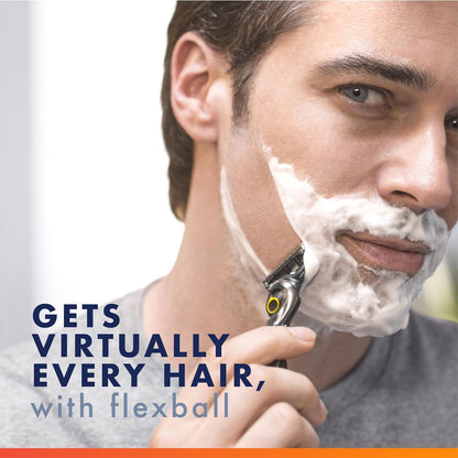 Gillette_ProGlide_Shield_Men's_Razor,_5-Blade_Razor_with_Precision_Trimmer,_1_Handle_and_4_Refills