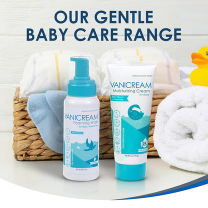 Vanicream_Foaming_Wash_for_Baby,_8_Oz,_Gentle_Cleanse_and_Moisture,_Tear-Free_Baby_Shampoo_and_Body_Wash_with_Beta-Glucan,_Formulated_without_Common_Irritants_for_Sensitive_Skin,_All_Ages