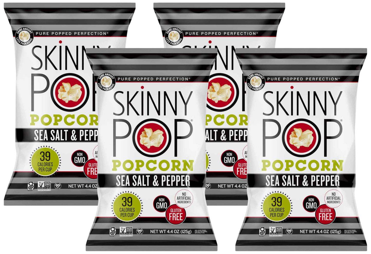 SkinnyPop Flavored Kettle Popcorn, Harry Potter Snacks, Gluten Free, Vegan, Non-GMO, Dairy Free, SkinnyPop, 5.3oz Grocery Sized Bag