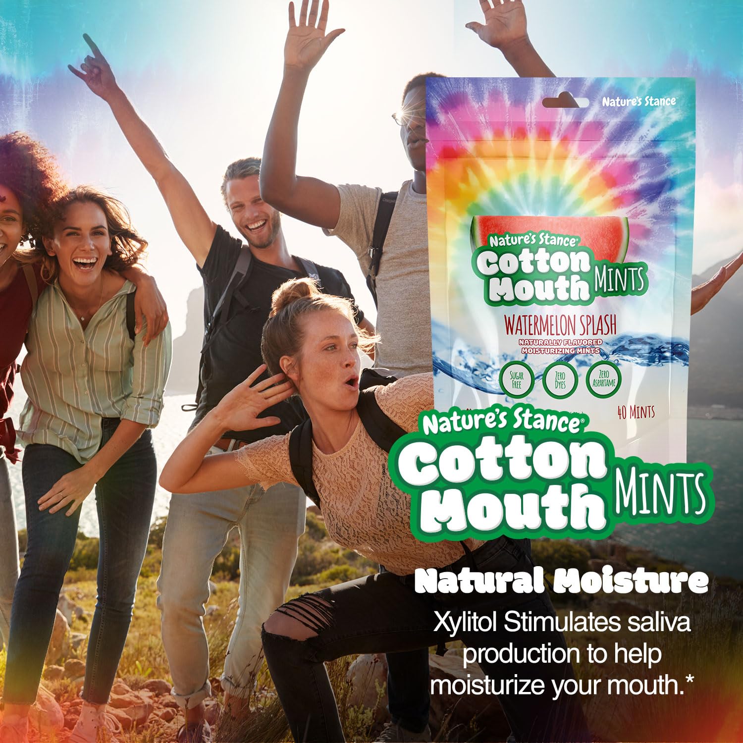 Nature's_Stance_Cotton_Mouth_Xylitol_Mints,_Dry_Mouth_Lozenges_Sugar_Free,_Mouth_Watering_Mints_-_Stimulates_Saliva_&_Freshens_Breath,_40_Count_(Watermelon_Splash)