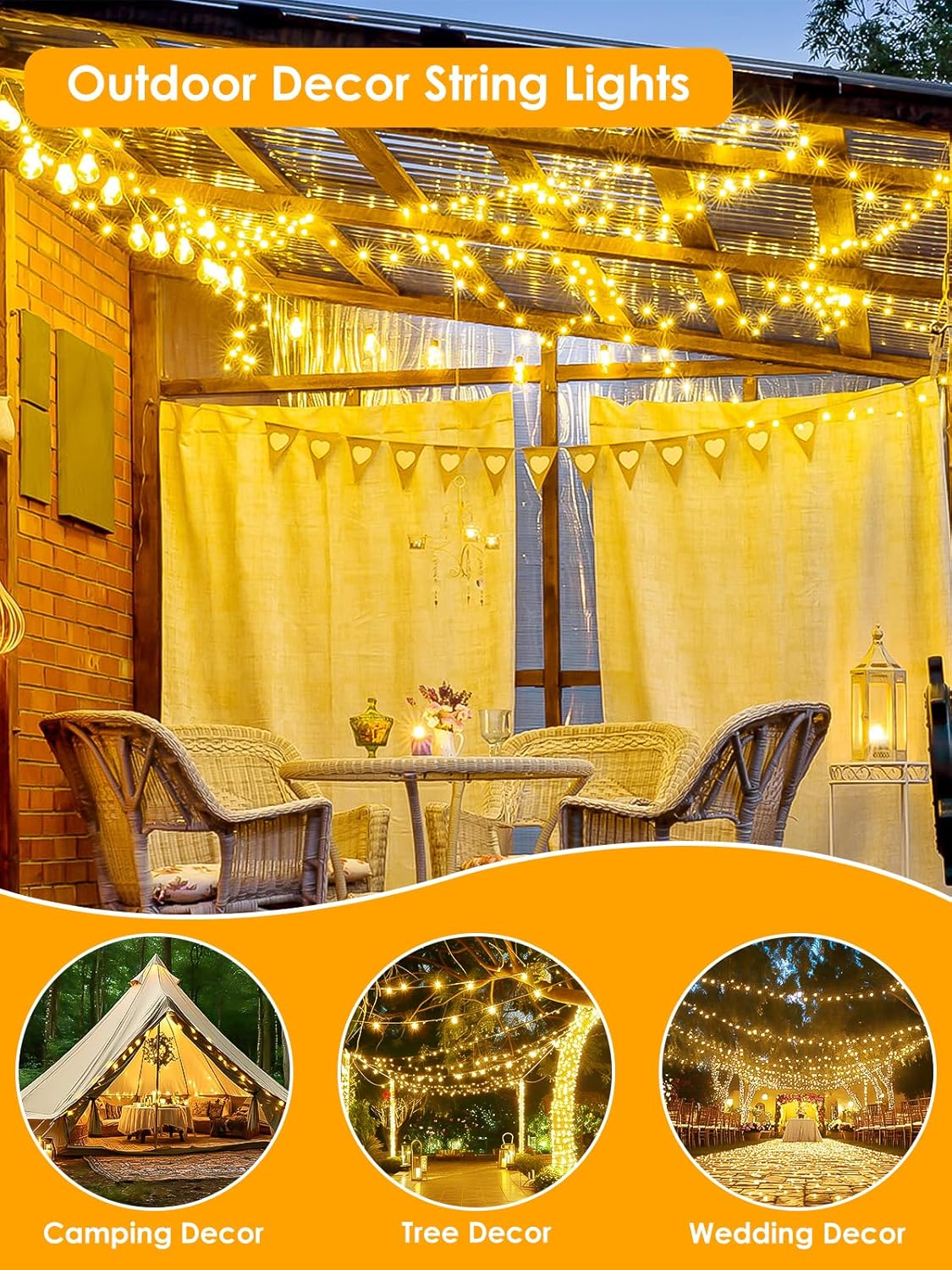 LED_Fairy_Lights_Plug_in,_Waterproof_String_Lights_Outdoor_&_Indoor_8_Modes_Christmas_Light_Bedroom_Decor,_Timer_Twinkle_Lights_for_Girl's_Room_Garden_Party_Christmas_Decorations_