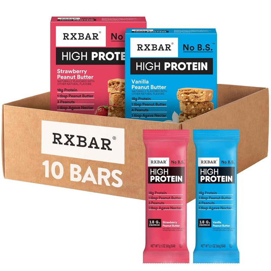 RXBAR High Protein Bars, Gluten Free, Protein Snacks
