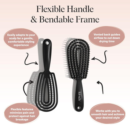 Kitsch_Hair_Brush_Detangler_–_Flexi_Flow_Hair_Brush_for_Women,_Men_&_Kids_|_Detangling_Brushes_for_Curly_Hair_with_Bendable_Frame,_Bounce_Curl_Defining_Brush_for_Wet_or_Dry_Strands_-_Black