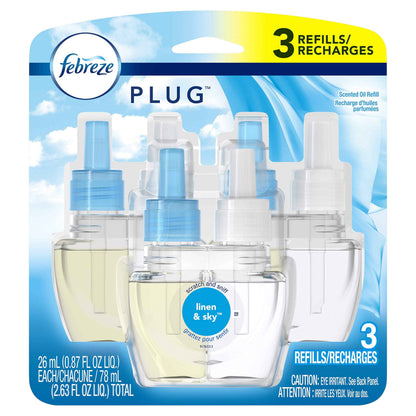 Febreze Odor-Fighting Fade Defy PLUG Air Freshener Refill