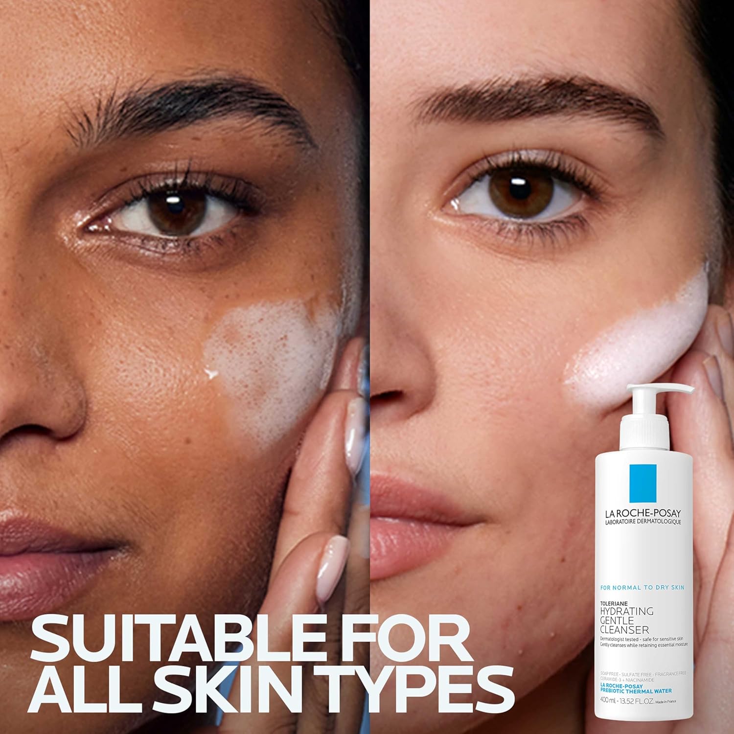 La_Roche-Posay_Toleriane_Hydrating_Gentle_Face_Cleanser,_Hydrating_Facial_Cleanser_With_Niacinamide_+_Ceramides,_Daily_Face_Wash_For_Dry_Skin_To_Normal_Skin,_Sensitive_Skin_Tested,_Fragrance_Free