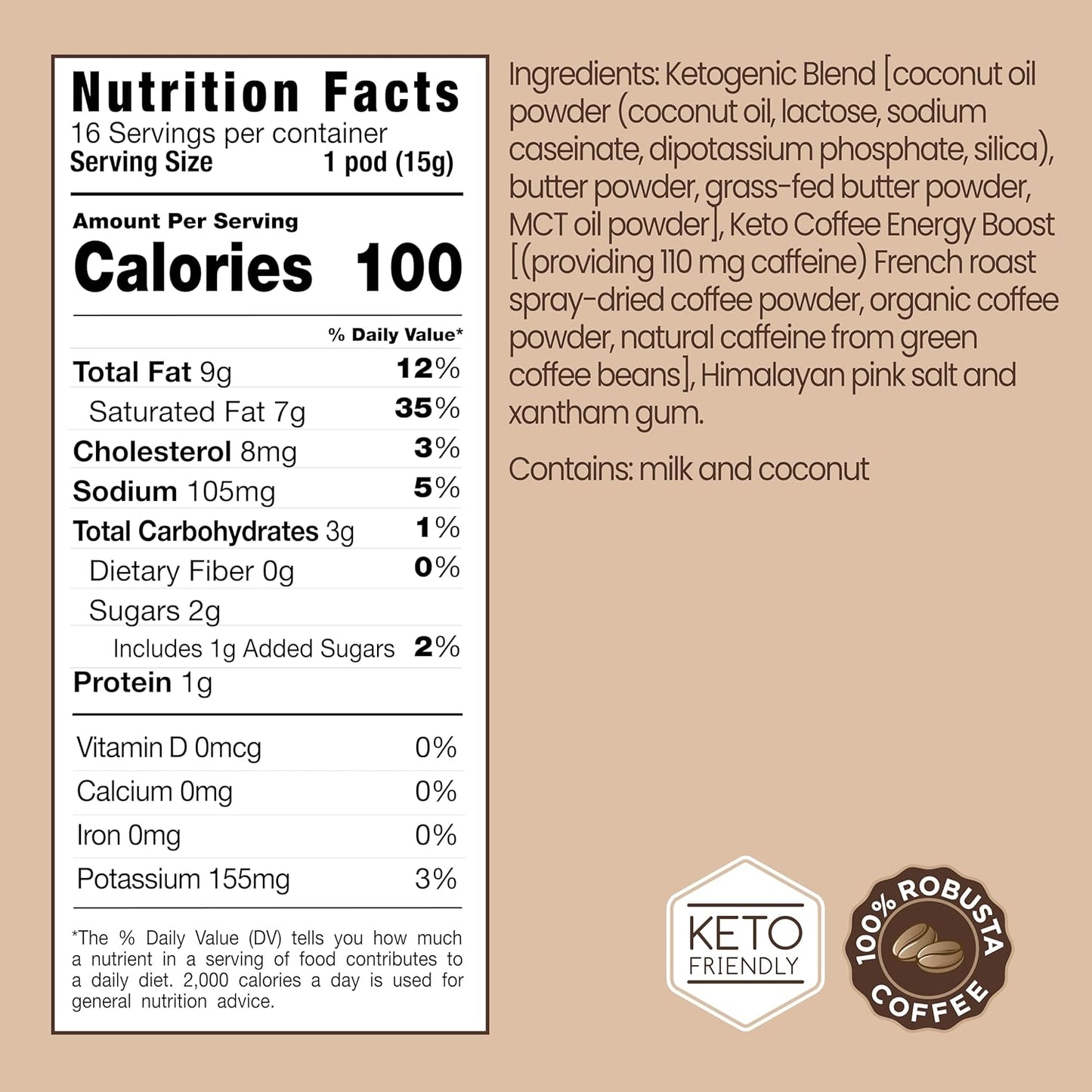 Rapidfire_Caramel_Macchiato_Ketogenic_High_Performance_Keto_Coffee_Pods,_Supports_Energy_&_Metabolism,_Weight_Management,_Single_Serve_K_Cup,_Brown,_16_Count