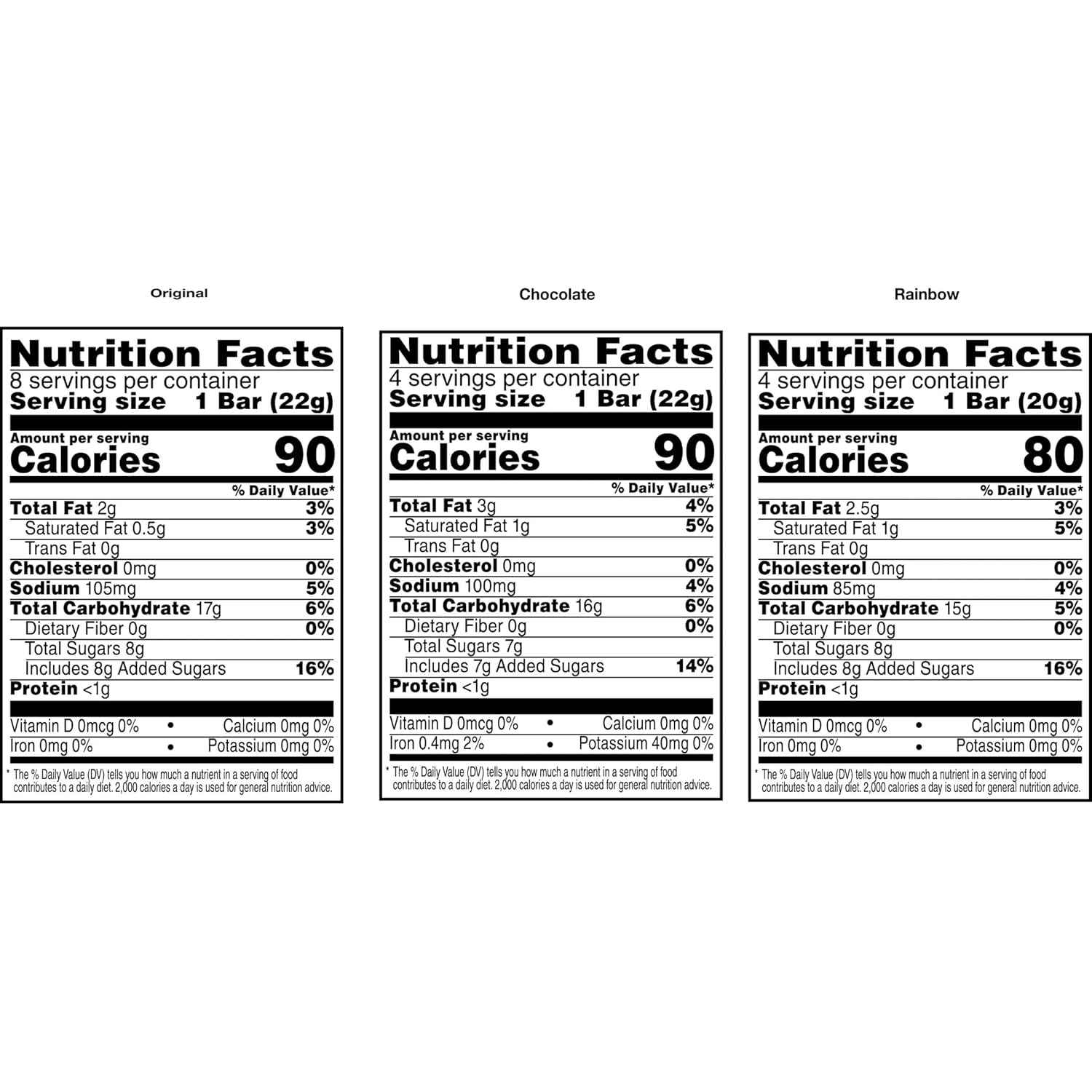 Rice Krispies Treats Crispy Marshmallow Squares, Kids Snacks, Cereal Bars, Variety Pack