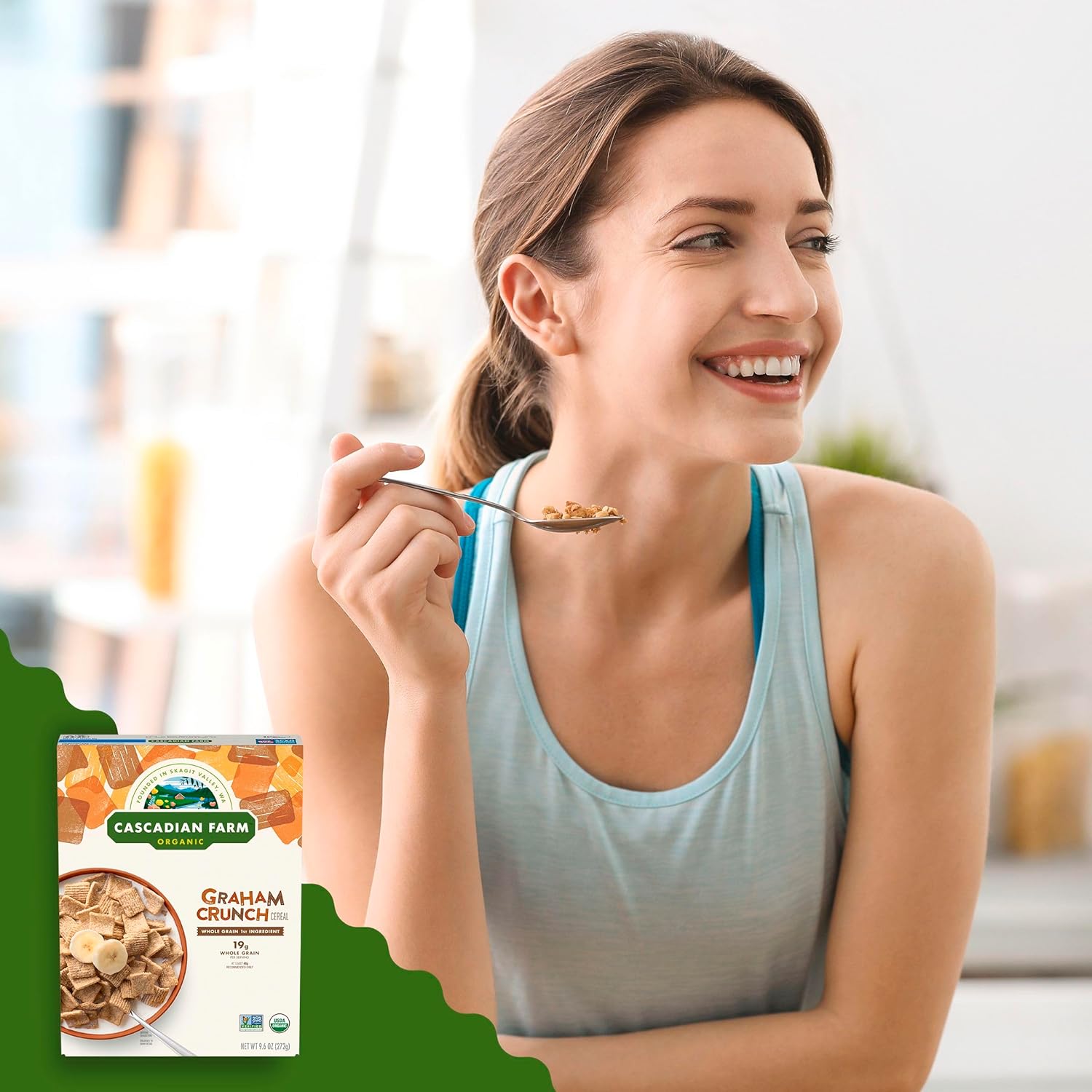 Cascadian_Farm_Organic_Graham_Crunch_Cereal,_9.6_oz