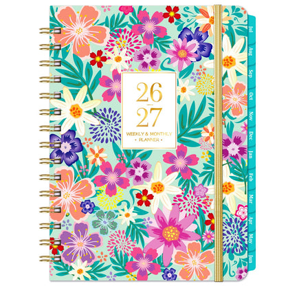 Planner 2026-2027 - Planner 2026-2027 Daily Weekly and Monthly, July 2026 - June 2027, 6.3’’ × 8.4’’, Inner Pocket, Hardcover, Perfect Daily Organizer
