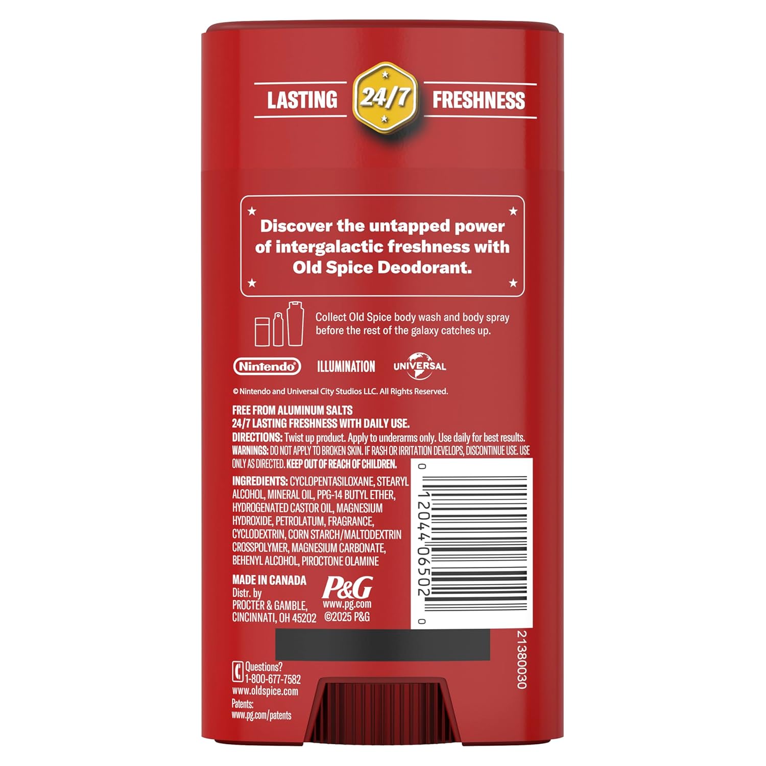 Old_Spice_Aluminum_Free_Deodorant_for_Men,_Old_Spice_x_The_Super_Mario_Galaxy_Movie,_24/7_Lasting_Freshness,_Lasting_Odor_Protection,_Smell_Super_with_Cosmic_Quest,_Star_Showers_Scent,_3.0_oz